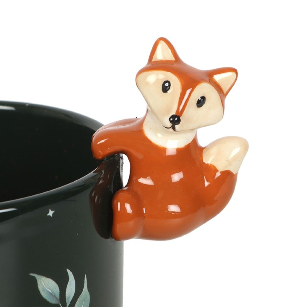 Green Forest Plant Pot with Fox - Image 3